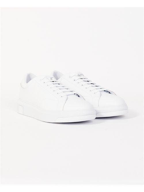 AX low-top sneakers in leather with round toe ARMANI EXCHANGE | XUX123-XV53400152